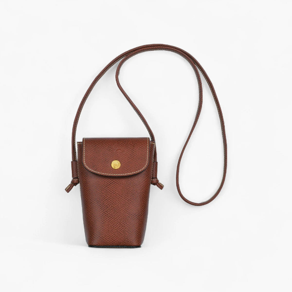 Longchamp Epure Phone Case Brown | LEVISONS