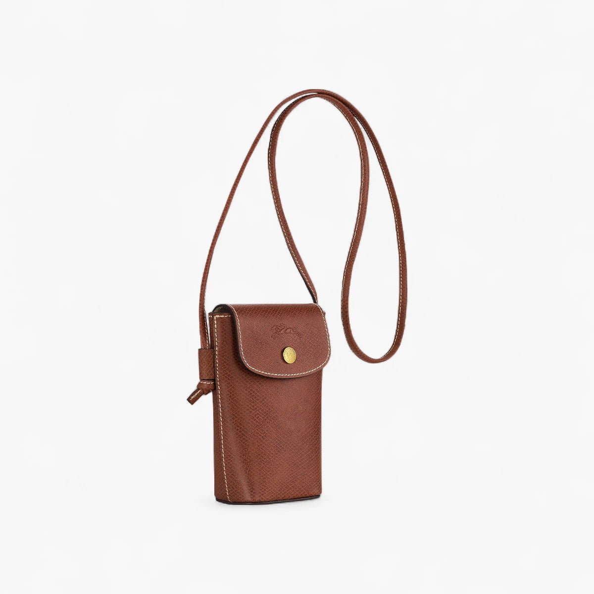 Longchamp Epure Phone Case Brown | LEVISONS