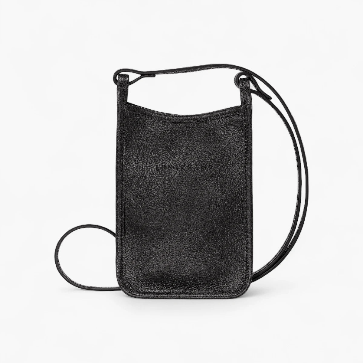 Longchamp Le Foulonne Phone Case Black | LEVISONS