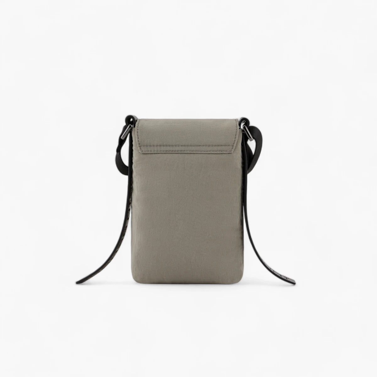 Emporio Armani Fabric Crossbody Bag With Stitched Leather Logo Patch | LEVISONS