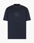 Emporio Armani Regular Fit Crewneck T-Shirt With Embroidered Logo | LEVISONS