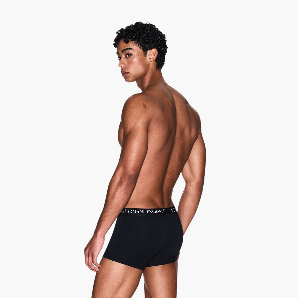 Armani Exchange 3 Pack Cotton Underwear Set With Elasticated Branded Waistband | LEVISONS