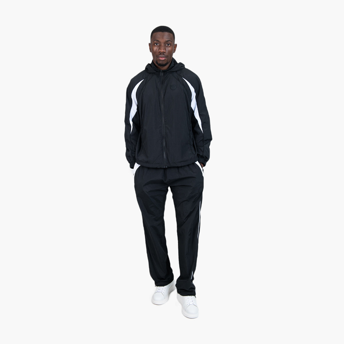 Hugo Blue Colour Block Hooded Outerwear Jacket | LEVISONS