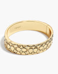 Coach Signature Quilted Bangle Bracelet | LEVISONS