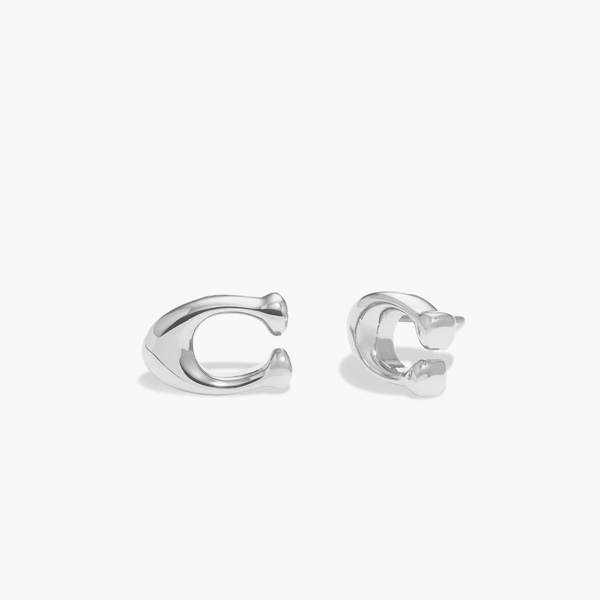 Coach Signature C Stud Earrings | LEVISONS
