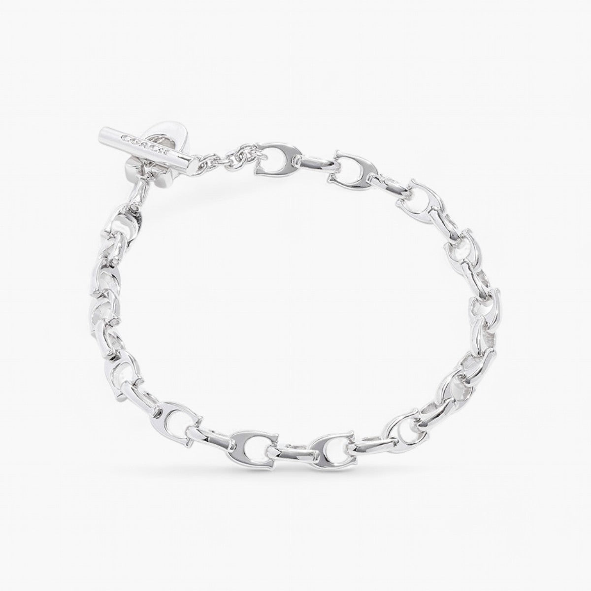 Coach Link C Chain Flex Bracelet | LEVISONS