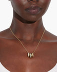 Coach Signature Enamel Rondell Necklace | LEVISONS