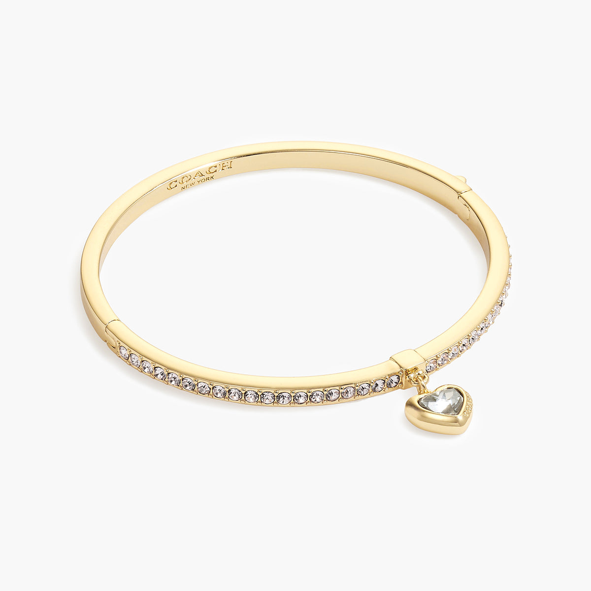 Coach Heart Charm Bangle | LEVISONS