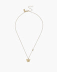 Coach Butterfly Pendant Necklace | LEVISONS