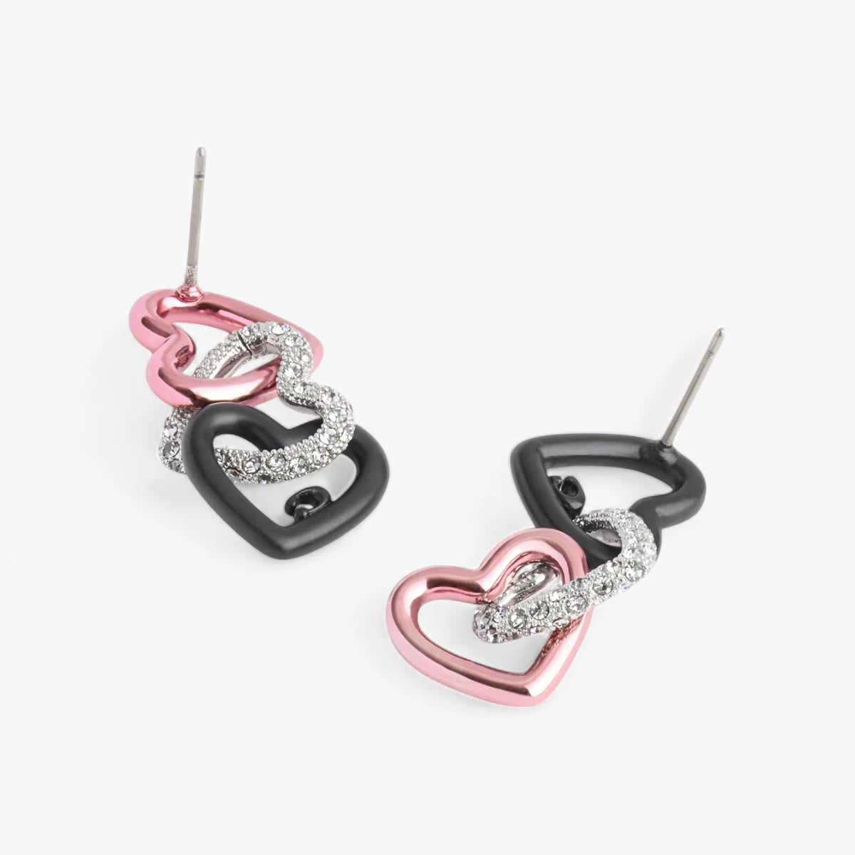 Coach Linked Heart Drop Earrings | LEVISONS