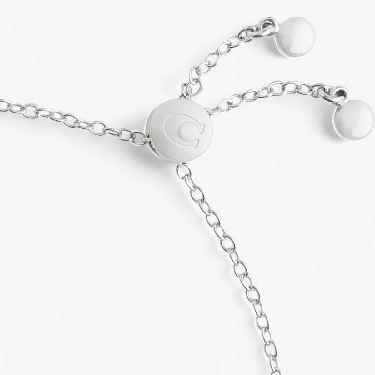 Coach Linked Heart Slider Bracelet | LEVISONS