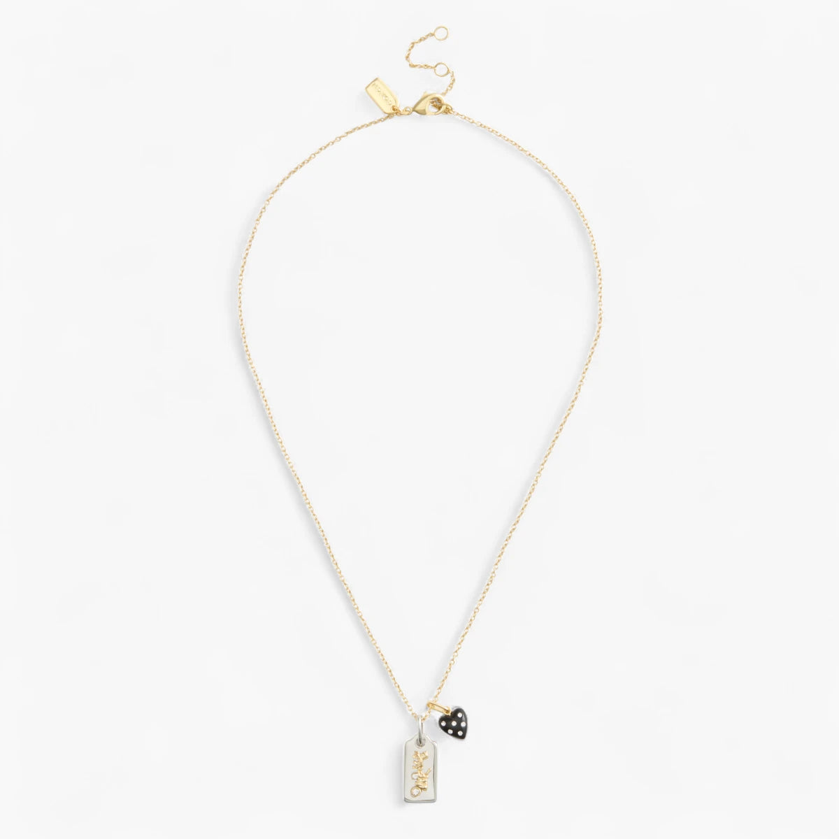 Coach Vintage Charms Signature Pendant Necklace | LEVISONS