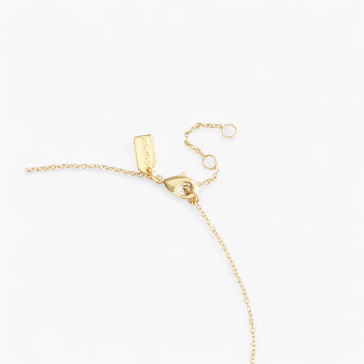 Coach Vintage Charms Signature Pendant Necklace | LEVISONS