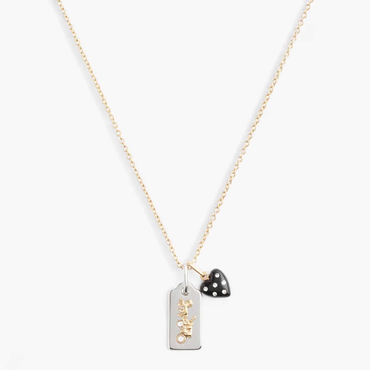 Coach Vintage Charms Signature Pendant Necklace | LEVISONS