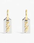 Coach Vintage Charms Signature Hangtag Charm Huggies | LEVISONS