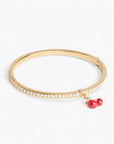 Coach Cherry Cluster Charm Bangle | LEVISONS