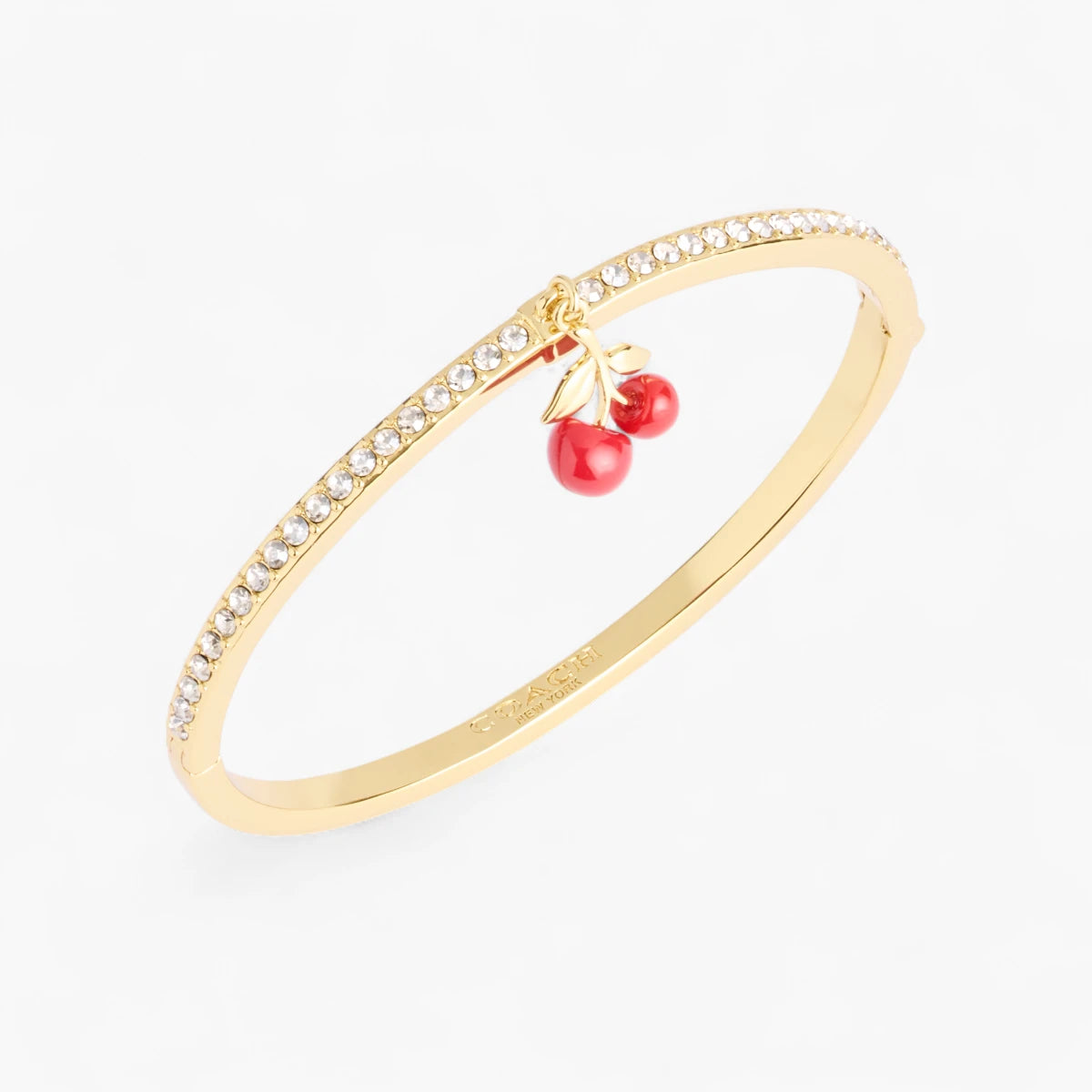 Coach Cherry Cluster Charm Bangle | LEVISONS