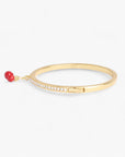 Coach Cherry Cluster Charm Bangle | LEVISONS