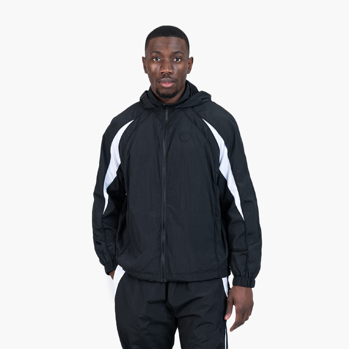 Hugo Blue Colour Block Hooded Outerwear Jacket | LEVISONS