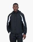 Hugo Blue Colour Block Hooded Outerwear Jacket | LEVISONS
