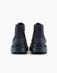 Armani Exchange Cotton Round Toe Branded Logo Boots | LEVISONS
