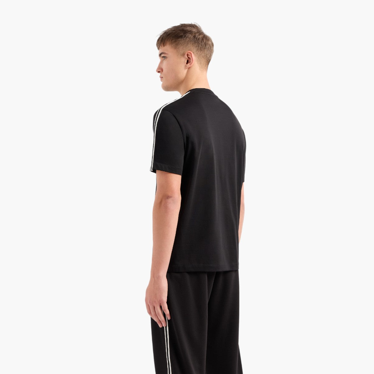 新作　SQUARE LOGO MOCK NECK SHIRTS COS Boxy Mock-Neck T-Shirt | endource