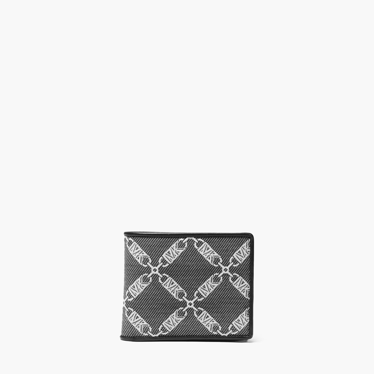 Michael Kors Hudson Empire Logo Jacquard Billfold Wallet | LEVISONS