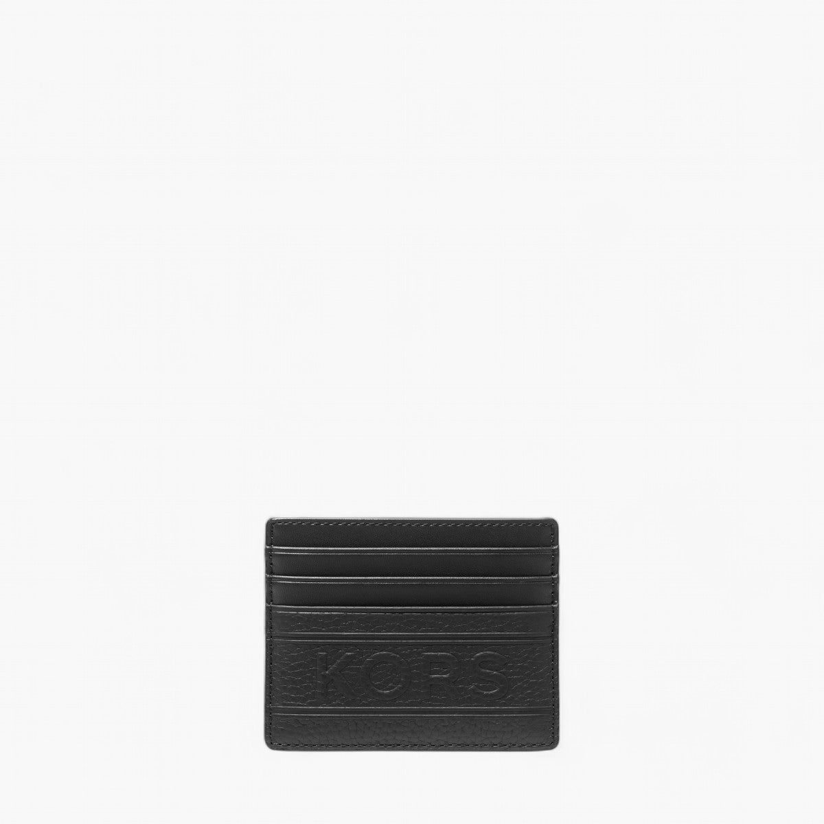 Michael Kors Hudson Embossed Pebbled Leather Tall Card Case | LEVISONS