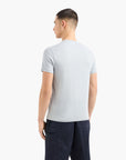 Armani Exchange Cotton T-Shirt With Vertical Branding | LEVISONS