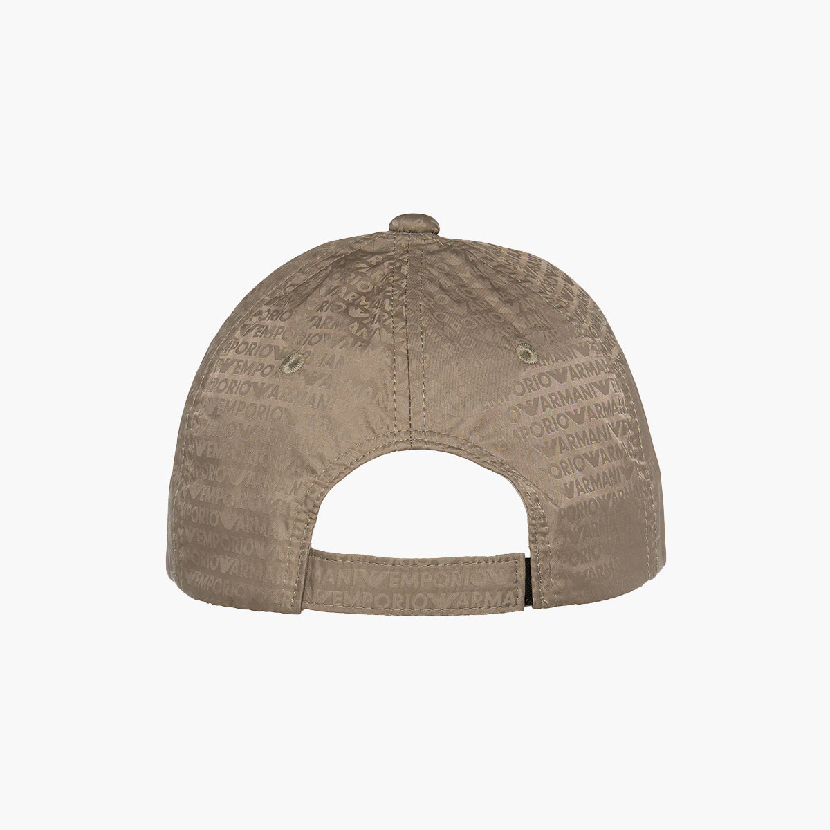 Emporio Armani All-Over Jacquard Logo Baseball Cap With Metal Plate Logo | LEVISONS