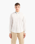 Armani Exchange Regular Fit Cotton Shirt | LEVISONS