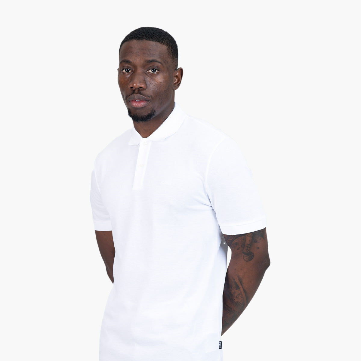 BOSS Black Pallas Regular-Fit Polo Shirt In Cotton | LEVISONS