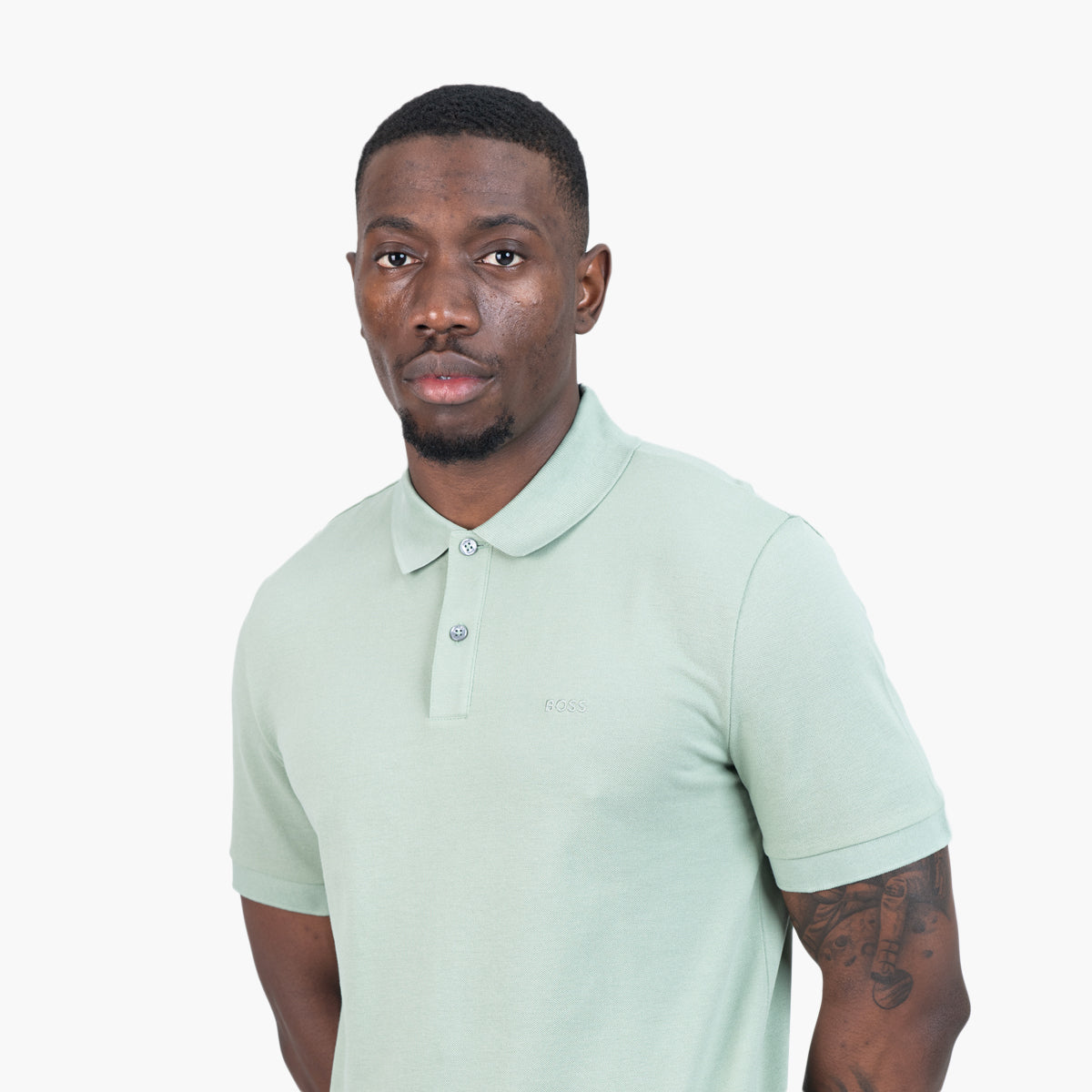 BOSS Black Pallas Regular-Fit Polo Shirt In Cotton | LEVISONS