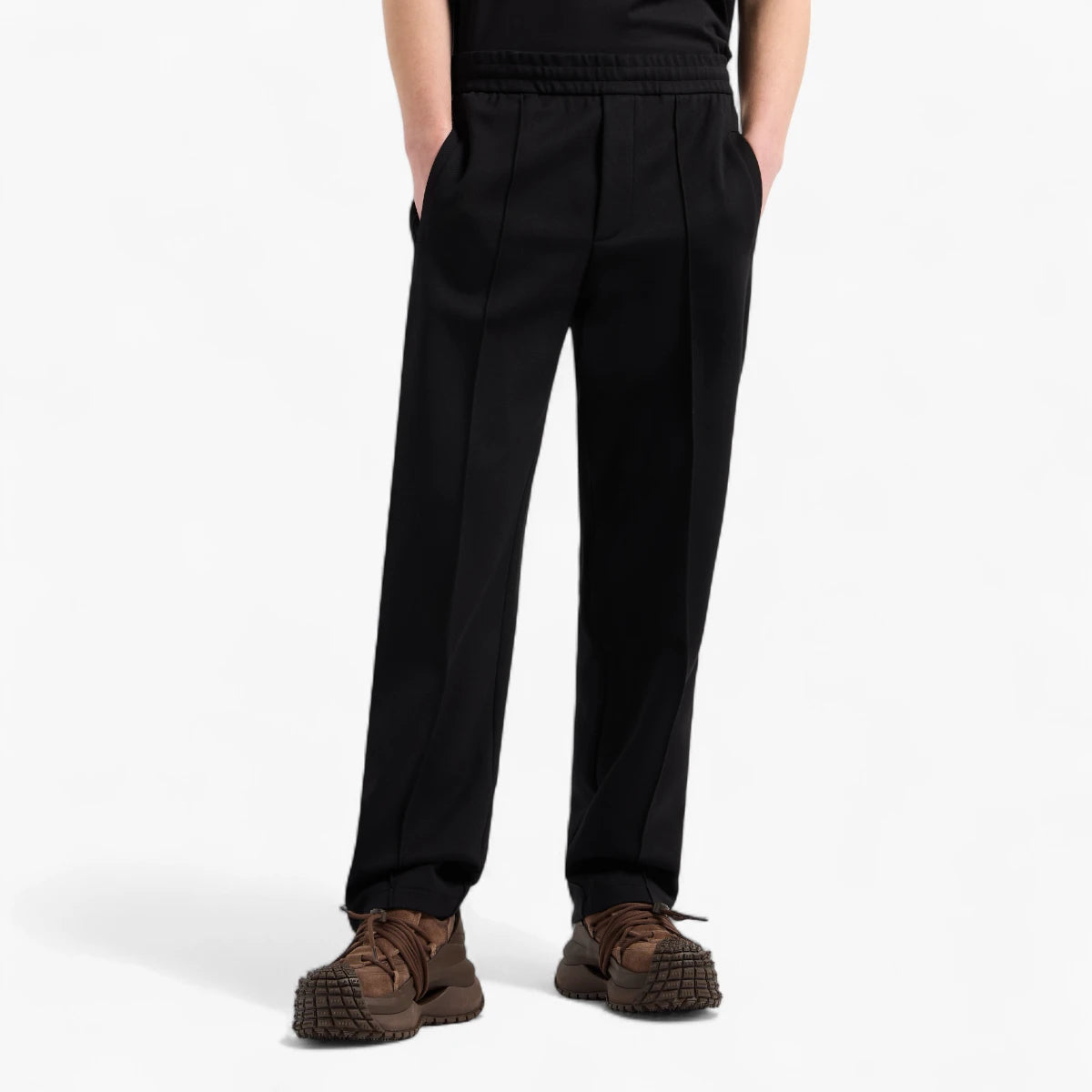 Emporio Armani Asv Trousers With Logo Tape | LEVISONS