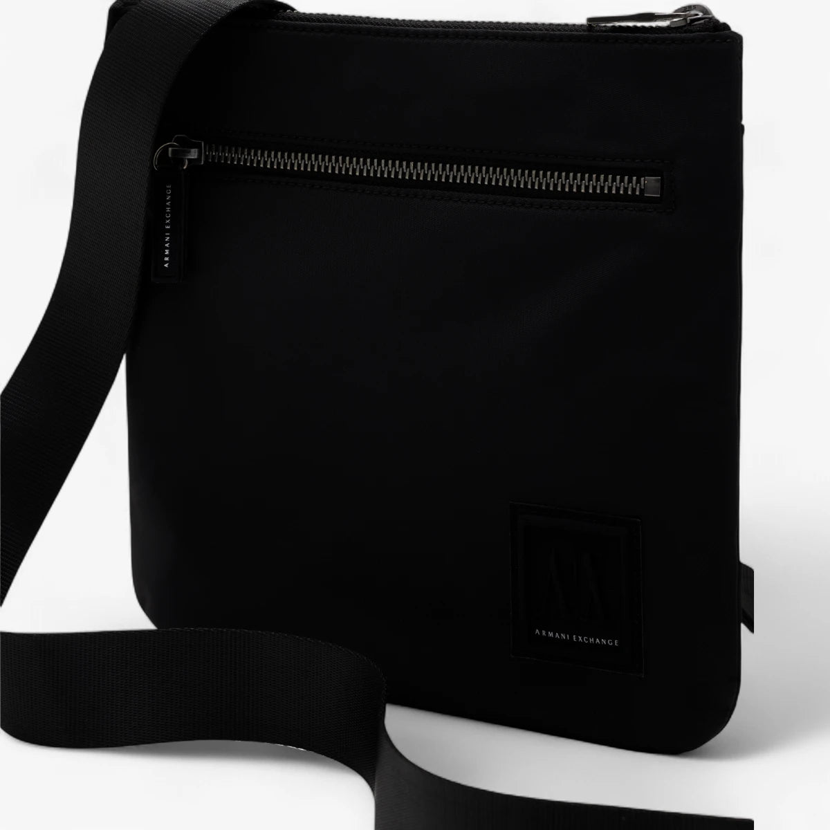 Armani Exchange Icon Crossbody Bag With Monochromatic Logo Patch | LEVISONS