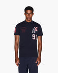 Armani Exchange Regular Fit Cotton Crewneck T-Shirt With Multi Logo Design | LEVISONS