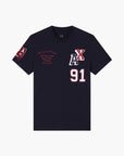 Armani Exchange Regular Fit Cotton Crewneck T-Shirt With Multi Logo Design | LEVISONS