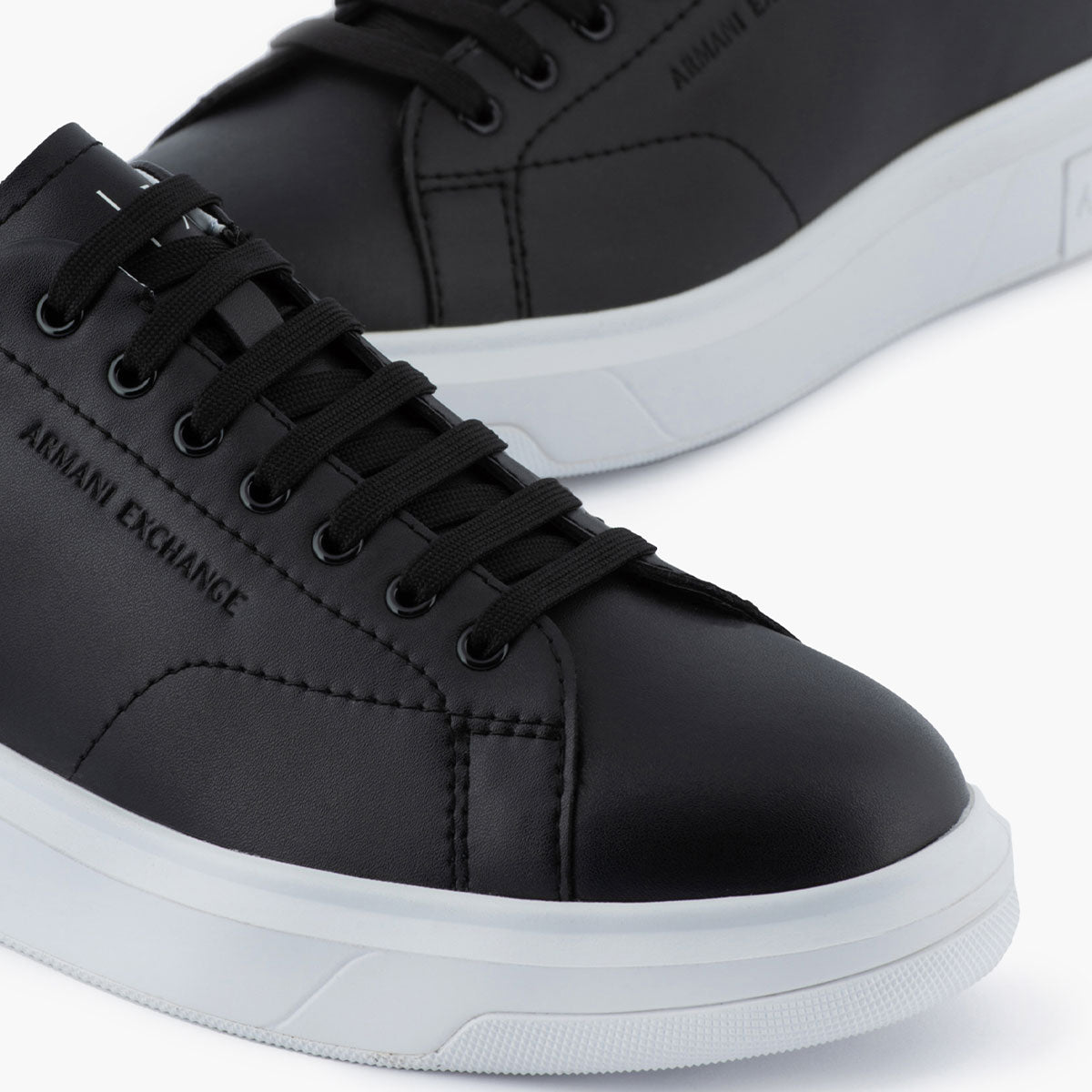 Armani Exchange Action Leather Sneakers | LEVISONS