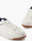 Armani Exchange Embossed Branding Round Toeline Sneakers | LEVISONS