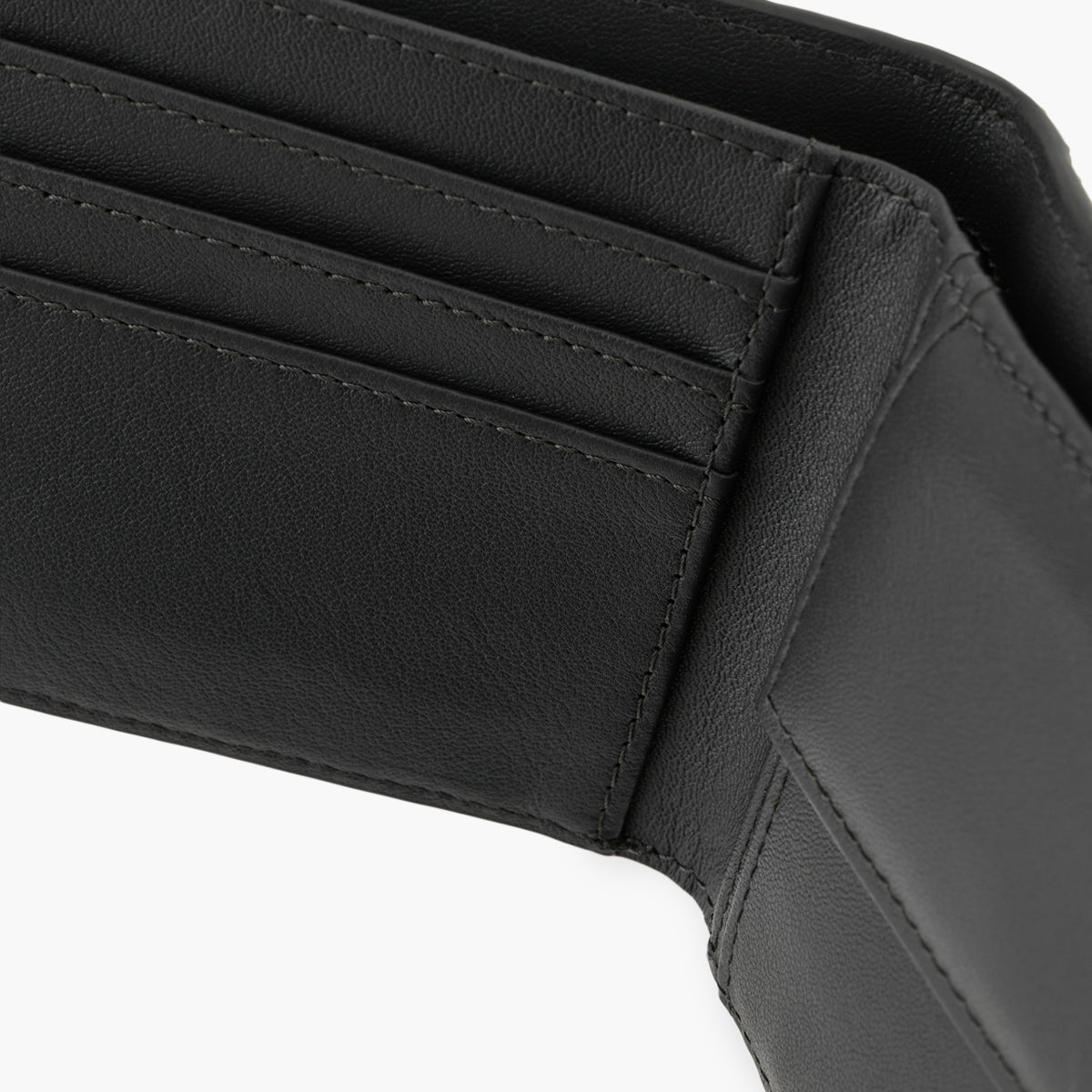 Emporio Armani Leather Wallet With Embossed Pattern And Metal Eagle Logo | LEVISONS