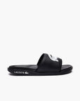 Lacoste Croco Dualiste Synthetic Logo Strap Slides | LEVISONS