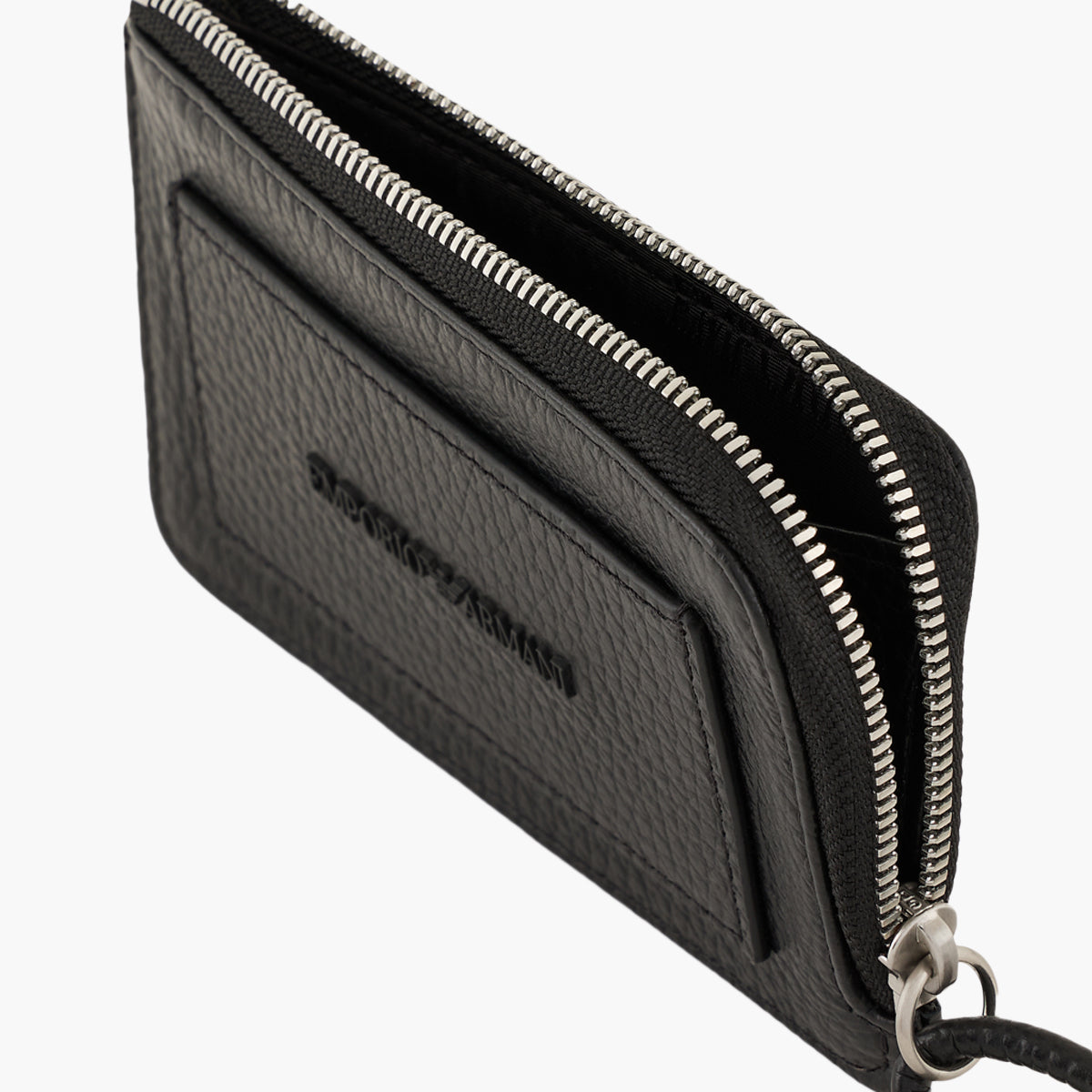 Emporio Armani Leather Belt And Card Holder Set | LEVISONS