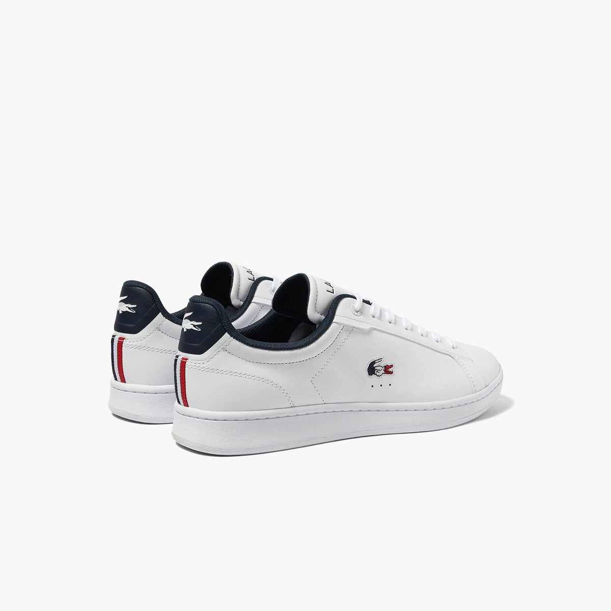 Lacoste Carnaby Pro Leather Tricolour Trainers | LEVISONS