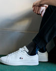 Lacoste Carnaby Pro Leather Tricolour Trainers | LEVISONS