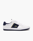 Lacoste Chaymon Leather And Corduroy Trainers | LEVISONS