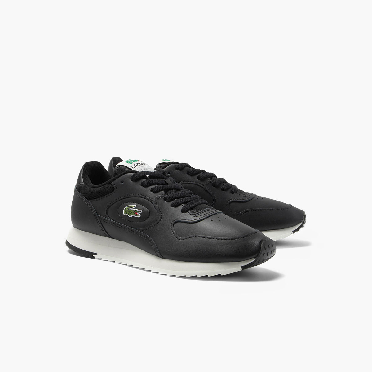 Linetrack Leather Trainers – Levisons
