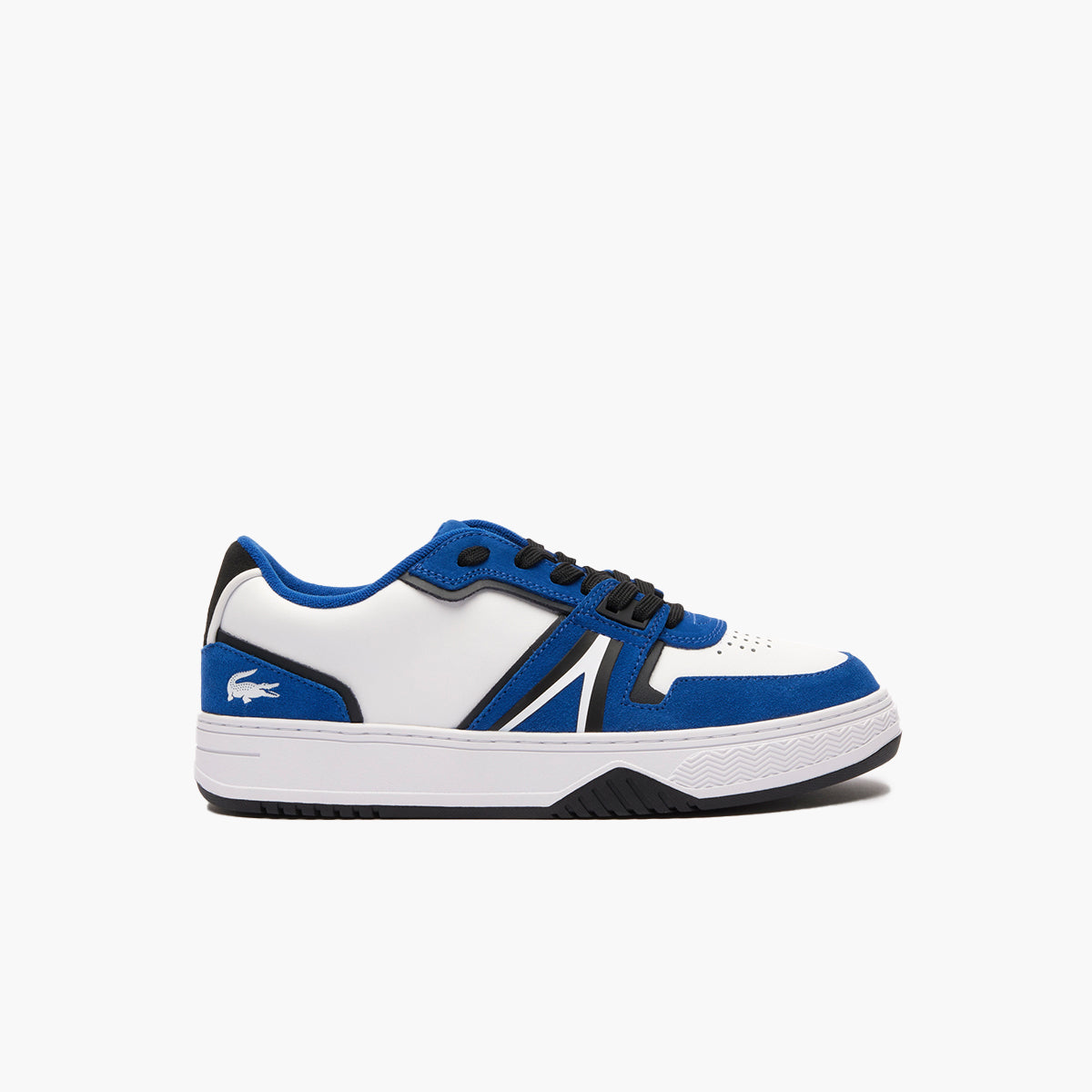 Lacoste L001 Coated Leather Trainers | LEVISONS