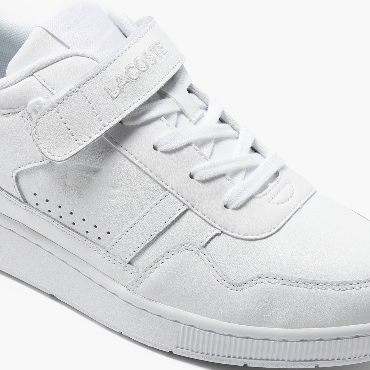 Lacoste velcro trainers best sale