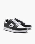Lacoste Court Cage Leather Color Contrast Sneakers | LEVISONS