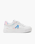 Lacoste L002 Evo Holographic Leather Trainers | LEVISONS
